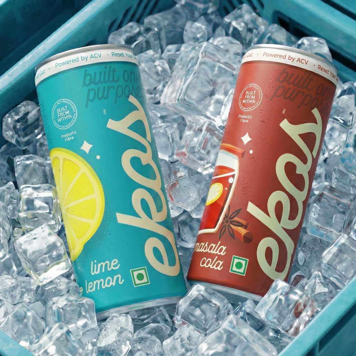 EKOS Prebiotic Reset Soda Assorted Pack - Pack of 6